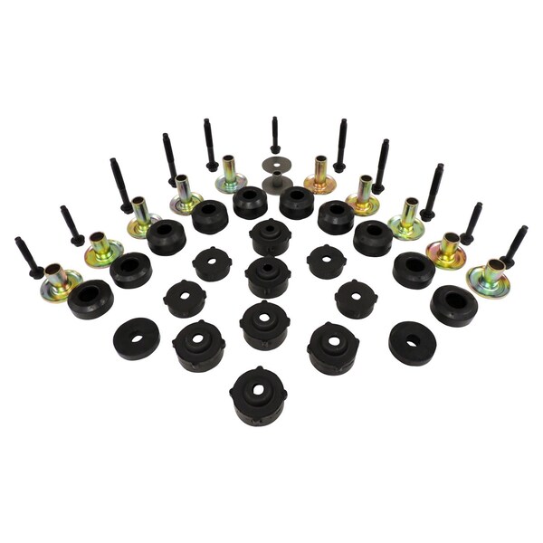 Crown Automotive 1987-95 Yj Wrangler Body Mount Master Kit 52002723MK - main